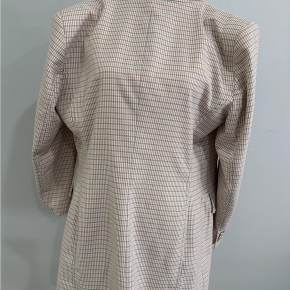 Zara  Plaid Double-Breasted Blazer - Picture 8 of 8